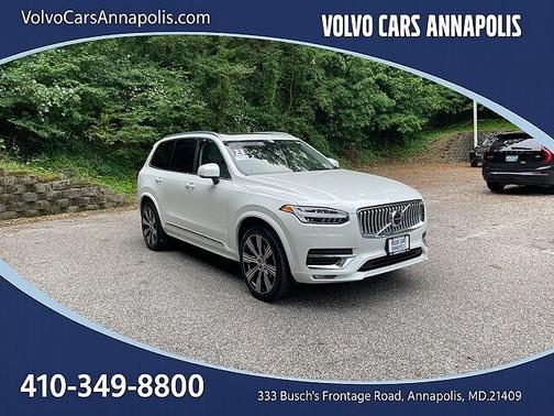 Crystal White 2023 Volvo XC90 B6 AWD Ultimate 6-Seater