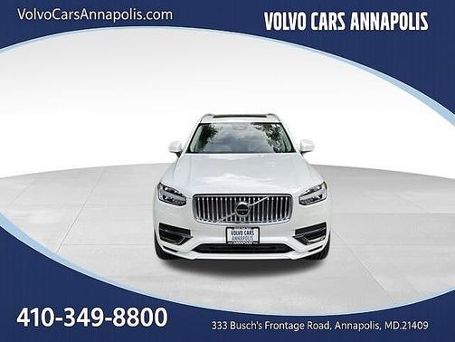 Crystal White 2023 Volvo XC90 Ultimate Bright 7-Seater