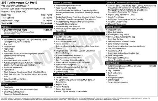 2021 Volkswagen ID.4 Pro S