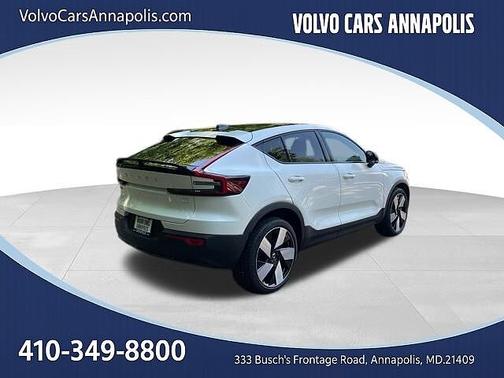 Crystal White 2023 Volvo C40 Recharge Pure Electric Ultimate