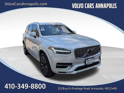 Crystal White 2023 Volvo XC90 Plus