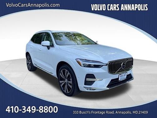 Crystal White 2023 Volvo XC60 B5 AWD Ultimate Bright