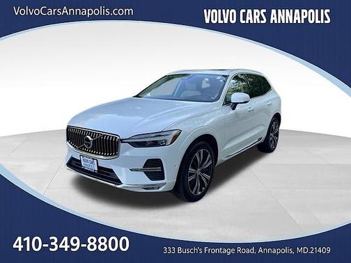 Crystal White 2023 Volvo XC60 B5 AWD Ultimate Bright