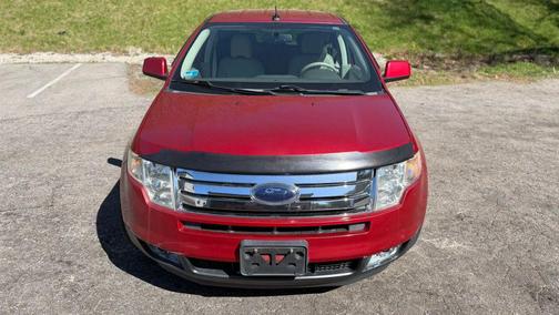 Red 2010 Ford Edge SEL