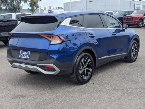 Sapphire Blue 2023 Kia Sportage EX