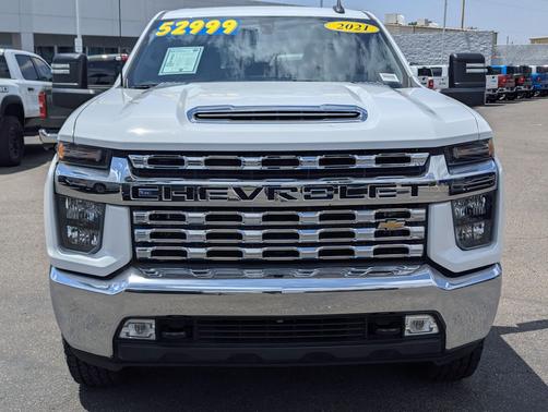 Summit White 2021 Chevrolet Silverado 3500 LT