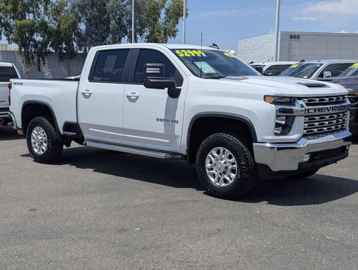 Summit White 2021 Chevrolet Silverado 3500 LT