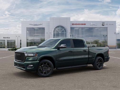 Serrano Green Metallic 2026 RAM 1500 Laramie