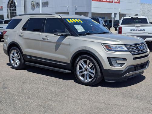WHITE GOLD META 2017 Ford Explorer XLT