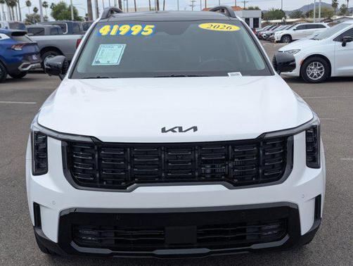 Glacial White Pearl 2026 Kia Sorento SX