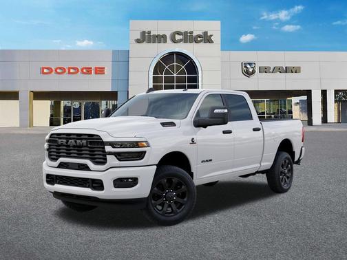 Bright White Clearcoat 2026 RAM 3500 Big Horn Crew Cab 4x4 6'4' Box