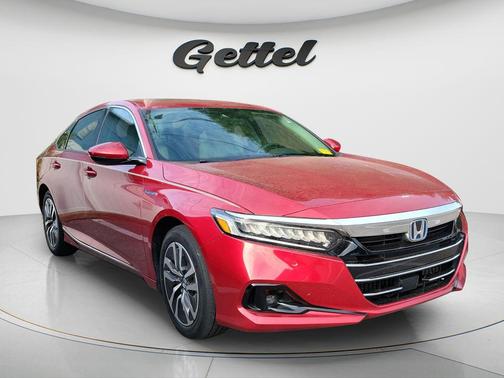 Radiant Red Metallic 2021 Honda Accord Hybrid EX-L