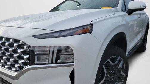 Serenity White Pearl 2023 Hyundai SANTA FE HEV SEL Premium