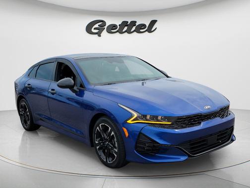 Sapphire Blue 2021 Kia K5 GT-Line