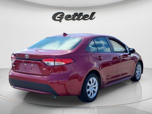 Ruby Flare Pearl 2022 Toyota Corolla LE