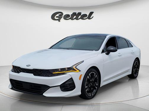 Glacial White Pearl 2021 Kia K5 GT-Line