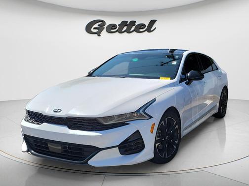 Glacial White Pearl 2021 Kia K5 GT-Line