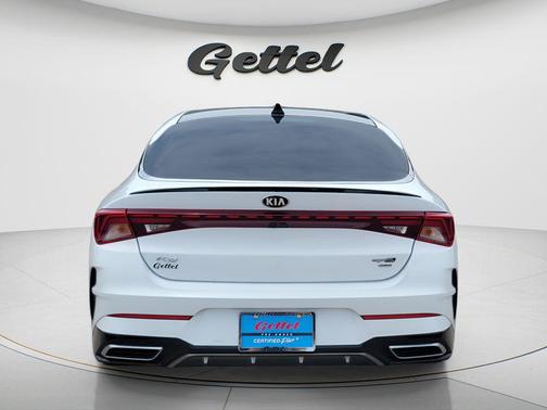 Glacial White Pearl 2021 Kia K5 GT-Line