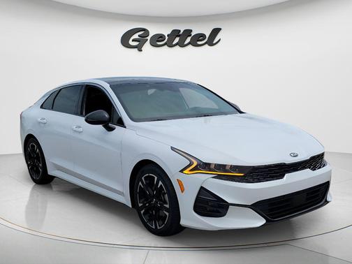 Glacial White Pearl 2021 Kia K5 GT-Line