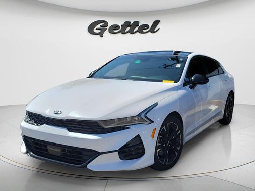 Glacial White Pearl 2021 Kia K5 GT-Line