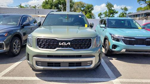 Jungle Green 2023 Kia Telluride SX X-Pro