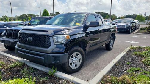 Midnight Black Metallic 2021 Toyota Tundra SR