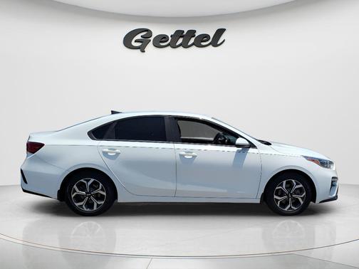 Clear White 2019 Kia Forte LXS