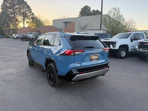 Cavalry Blue 2024 Toyota RAV4 Hybrid SE