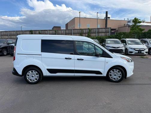 Frozen White 2022 Ford Transit Connect XLT