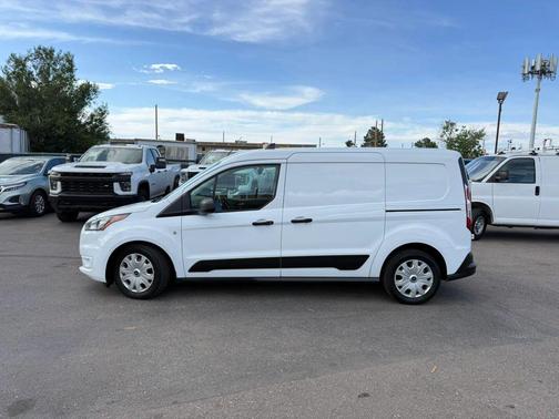 Frozen White 2022 Ford Transit Connect XLT