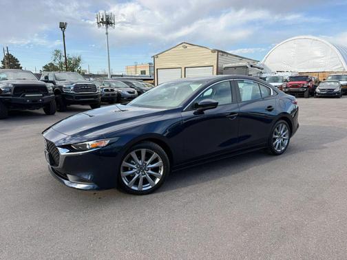 Deep Crystal Blue Mica 2021 Mazda Mazda3 FWD w/Select Package