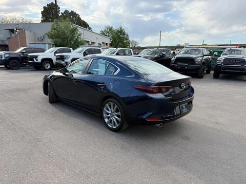 Deep Crystal Blue Mica 2021 Mazda Mazda3 FWD w/Select Package