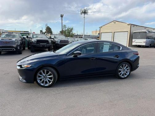 Deep Crystal Blue Mica 2021 Mazda Mazda3 FWD w/Select Package