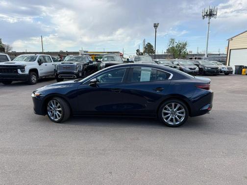 Deep Crystal Blue Mica 2021 Mazda Mazda3 FWD w/Select Package