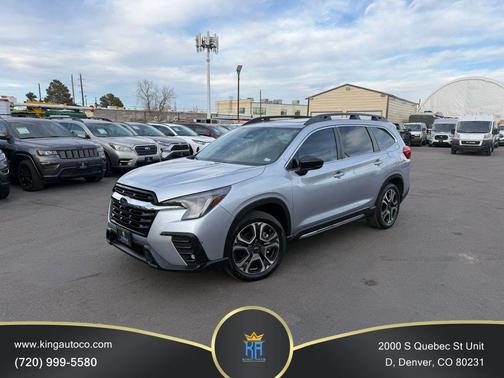 Ice Silver Metallic 2024 Subaru Ascent Limited 7-Passenger