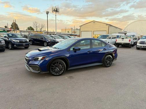 Blue 2022 Subaru WRX Premium