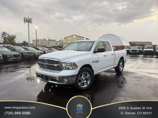 Bright White Clearcoat 2016 RAM 1500 Big Horn