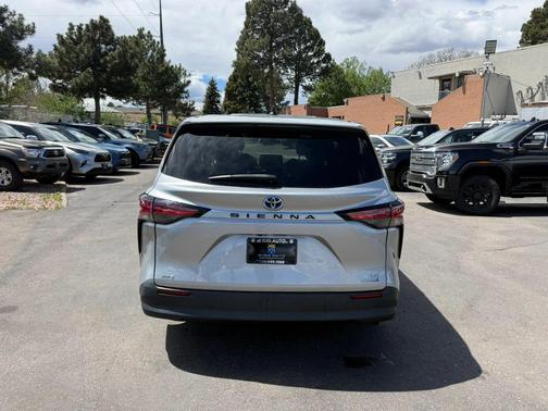 Gray 2021 Toyota Sienna LE