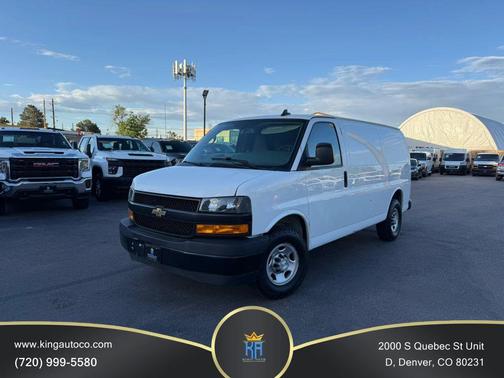 Summit White 2021 Chevrolet Express 2500 LT