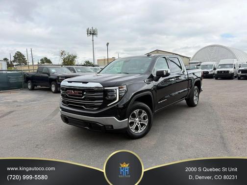 Onyx Black 2025 GMC Sierra 1500 SLT