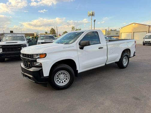 White 2021 Chevrolet Silverado 1500 WT