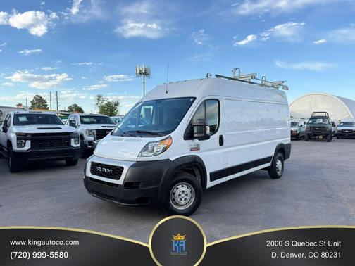 Bright White Clearcoat 2021 RAM ProMaster 2500 High Roof
