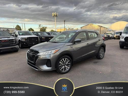 Gun Metallic 2023 Nissan Kicks SV