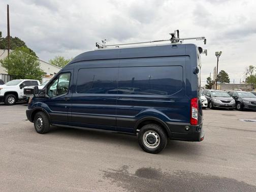 Blue Jeans Metallic 2019 Ford Transit-350 Base