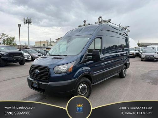Blue Jeans Metallic 2019 Ford Transit-350 Base