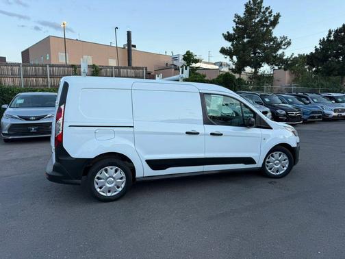 Frozen White 2020 Ford Transit Connect XL Cargo Van