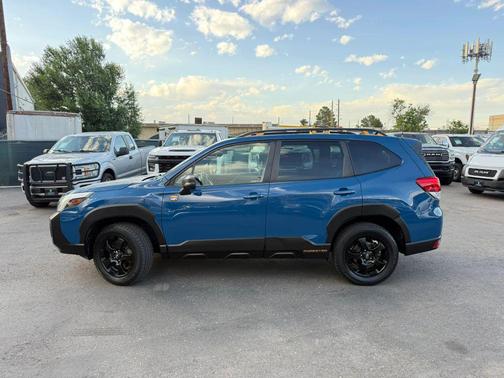Geyser Blue 2023 Subaru Forester Wilderness