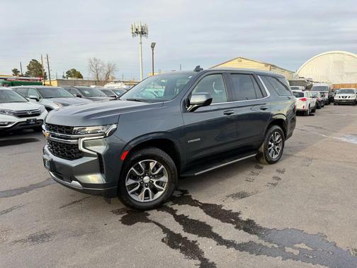 Shadow Gray Metallic 2021 Chevrolet Tahoe LS
