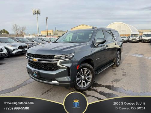Shadow Gray Metallic 2021 Chevrolet Tahoe LS