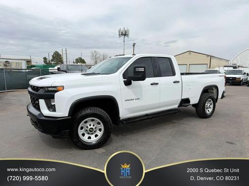 Summit White 2023 Chevrolet Silverado 3500 WT